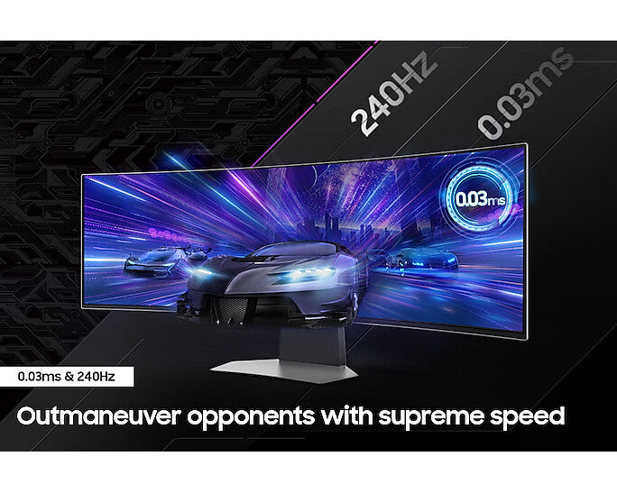 Samsung Odyssey OLED G9 - 124.5 cm (49") - 5120 x 1440 pixels DQHD OLED Monitor