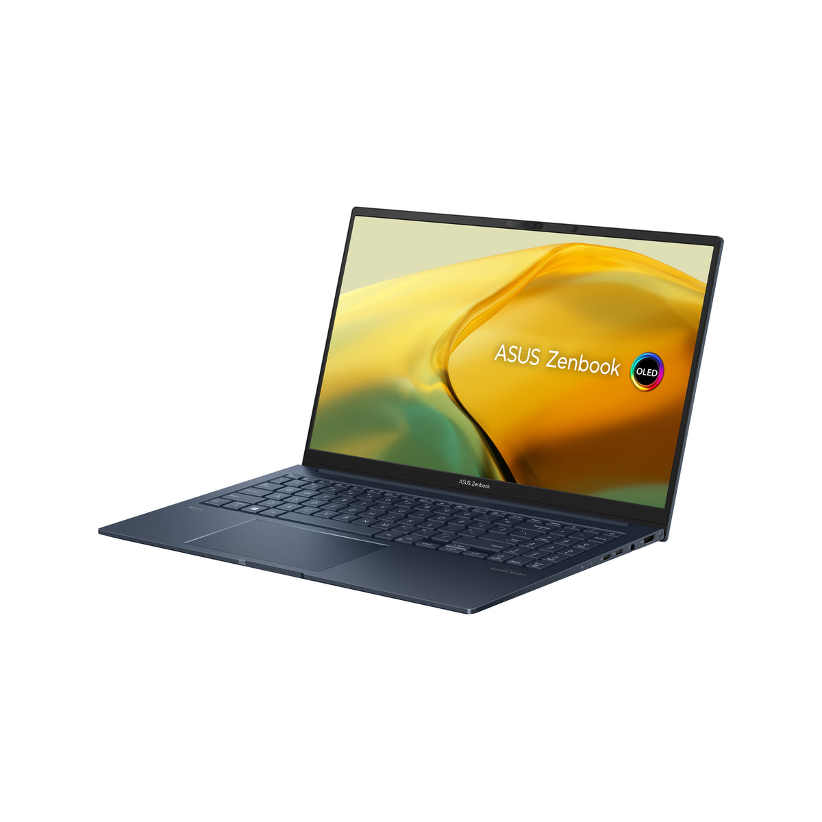 ASUS Zenbook 15 OLED Laptop - 39.6 cm (15.6") - AMD Ryzen™ 5 7535U - 16 GB LPDDR5-SDRAM - 512 GB SSD - Wi-Fi 6E - Windows 11 Home - Blue