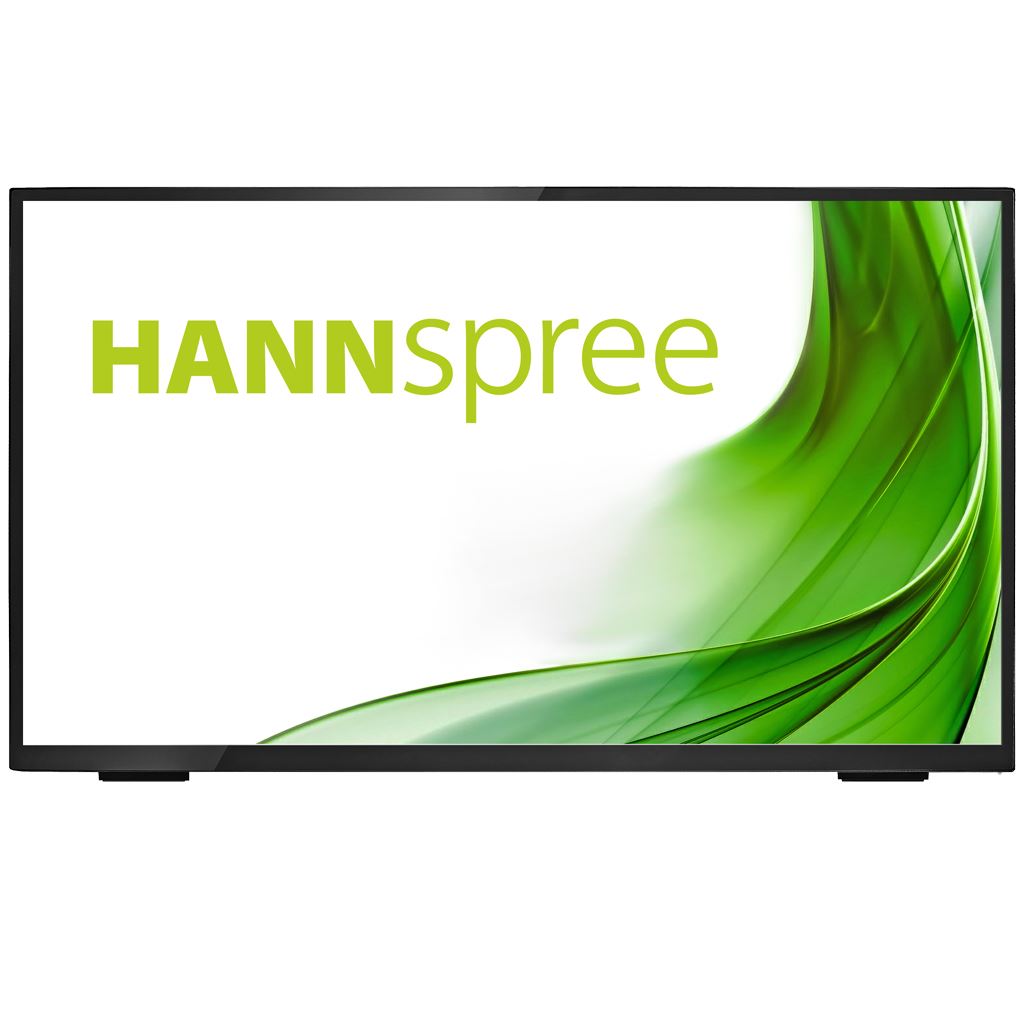 Hannspree HT248PPB Computer Monitor 60.5 cm (23.8") 1920 x 1080 pixels Full HD LED Touchscreen Tabletop Black