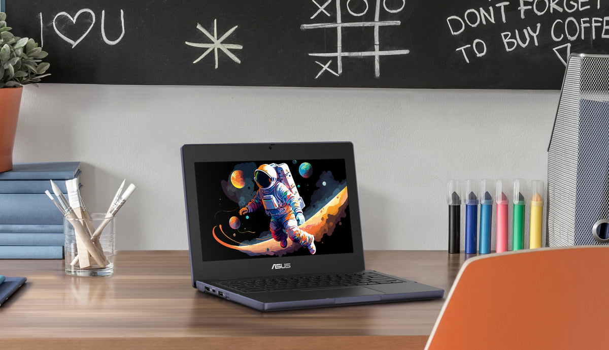 ASUS Chromebook Hybrid (2-in-1) - 31 cm (12.2") - Touchscreen - MediaTek Kompanio 520 - 4 GB LPDDR4x-SDRAM - 64 GB eMMC - Wi-Fi 6 - ChromeOS - Grey