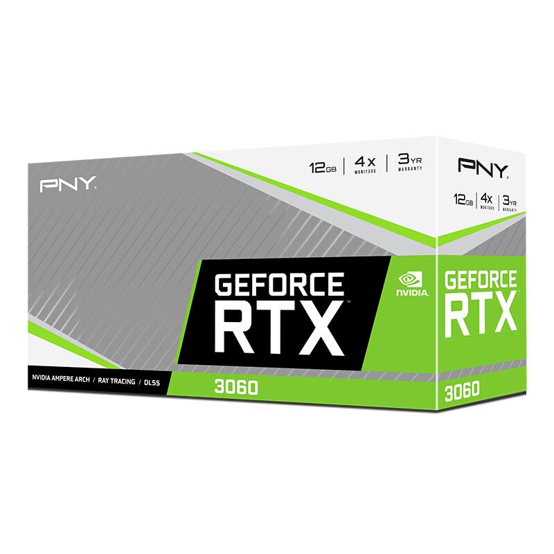PNY - NVIDIA 12 GB GDDR6 GeForce RTX 3060 graphics card