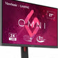 Viewsonic VX Series - 68.6 cm (27") - 2560 x 1440 pixels 2K Ultra HD LED Monitor
