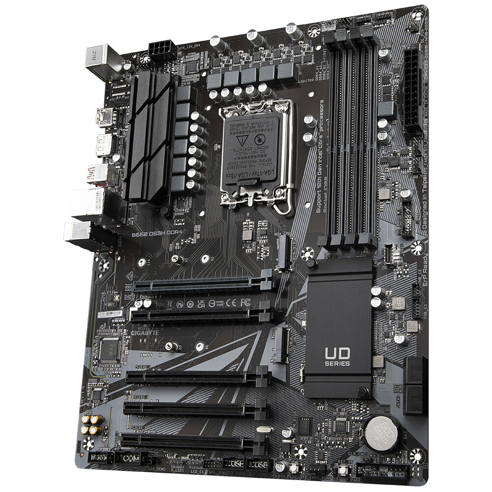 Gigabyte B660 DS3H DDR4 ATX motherboard - Intel B660 LGA 1700