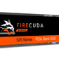 Seagate FireCuda 520 - PCI Express 4.0 3D TLC NVMe M.2 SSD - 1 TB