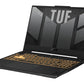 ASUS TUF Gaming F15 Laptop - 39.6 cm (15.6") - Intel® Core™ i7-13620H - 16 GB DDR5-SDRAM - 512 GB SSD - NVIDIA GeForce RTX 4050 - Wi-Fi 6 - Windows 11 Home - Black / Grey