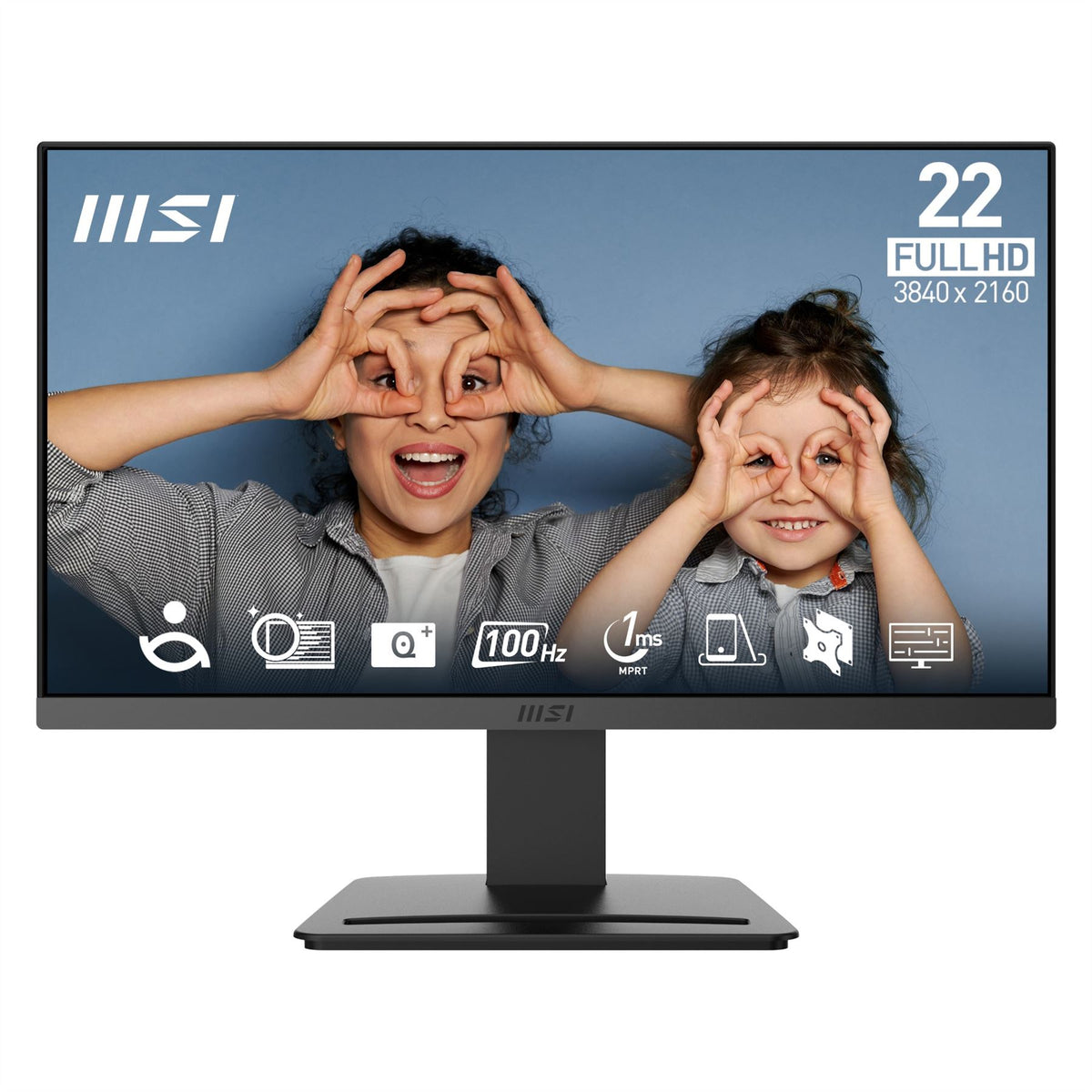 MSI PRO MP223 E2 computer monitor 54.5 cm (21.4&quot;) 1920 x 1080 pixels Full HD LED Black