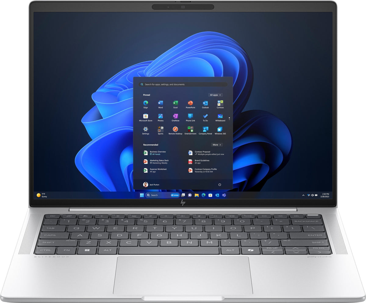 HP EliteBook 1040 G11 Laptop - 35.6 cm (14&quot;) - Intel Core Ultra 7 155H - 32 GB LPDDR5x-SDRAM - 512 GB SSD - Wi-Fi 6E - Windows 11 Pro - Silver