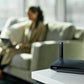 Linksys Hydra Pro 6 - Dual-band (2.4 GHz / 5 GHz) wireless router in Black