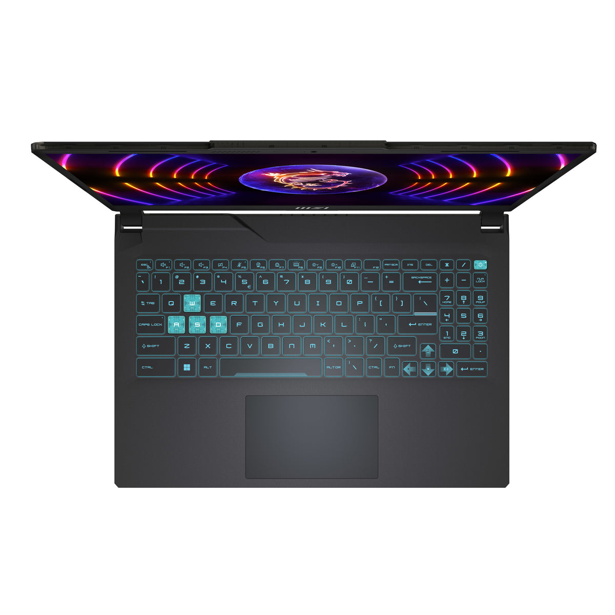 MSI Cyborg 15 Laptop - 39.6 cm (15.6") - Intel® Core™ i5-12450H - 8 GB DDR5-SDRAM - 512 GB SSD - NVIDIA GeForce RTX 2050 - Wi-Fi 6 - Windows 11 Home - Black