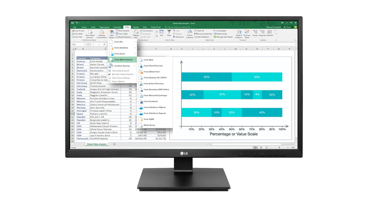 LG 27BK550Y-B - 68.6 cm (27") - 1920 x 1080 pixels FHD LED Monitor