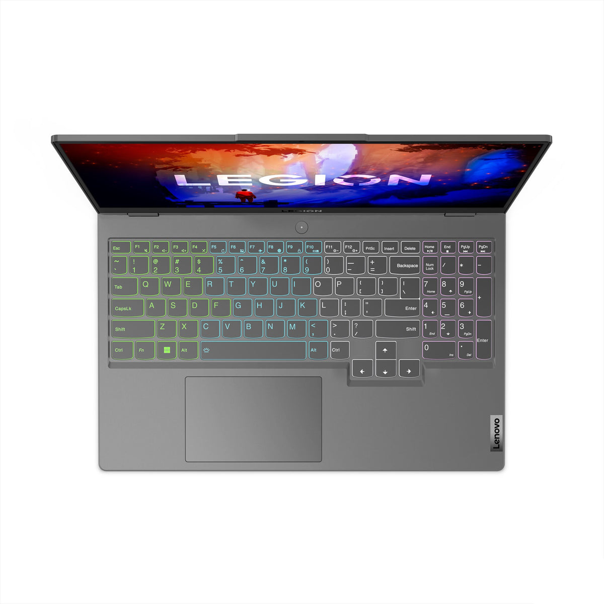 Lenovo Legion 5 15ARH7H Laptop - 39.6 cm (15.6") - AMD Ryzen™ 7 6800H - 16 GB DDR5-SDRAM - 512 GB SSD - NVIDIA GeForce RTX 3070 Ti - Wi-Fi 6E - Windows 11 Home - Grey