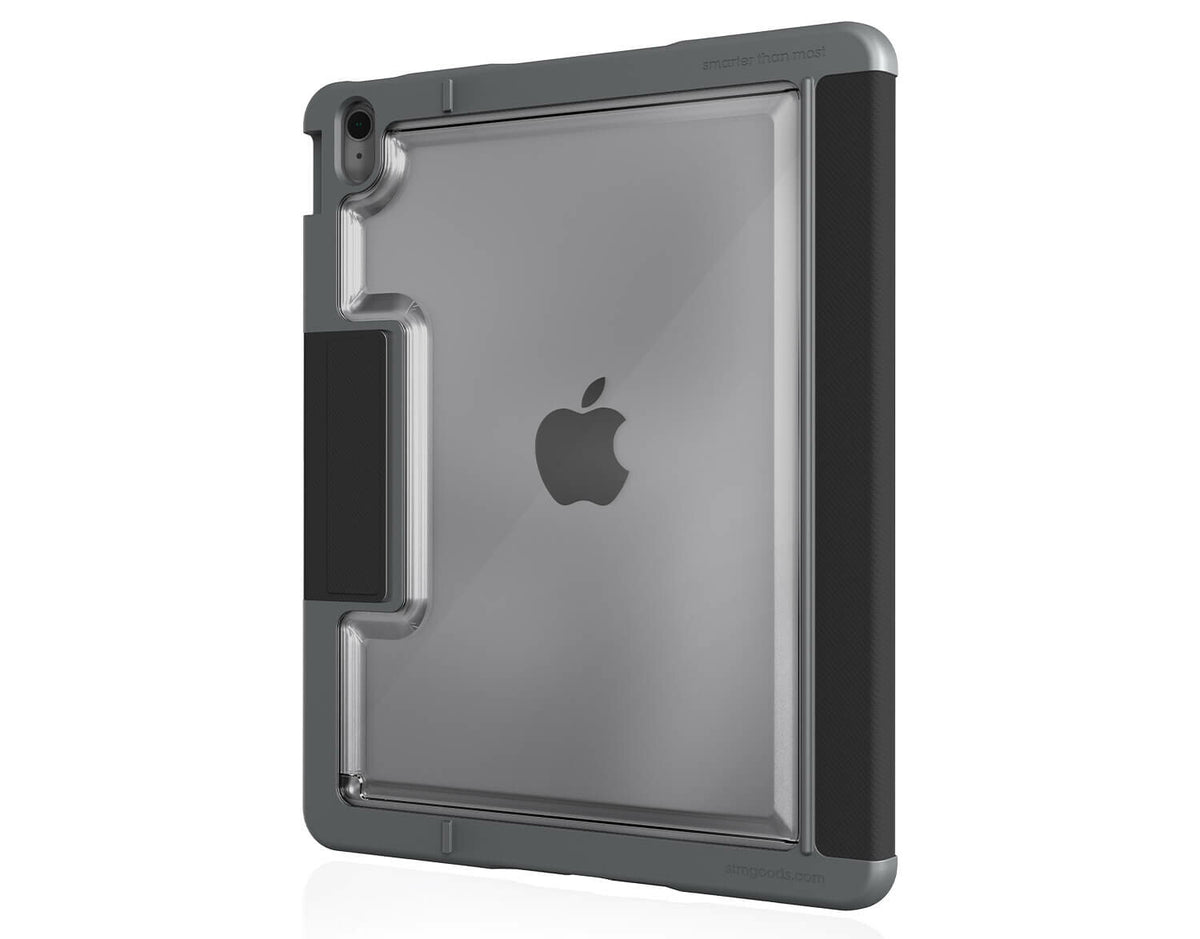 STM Dux Plus Folio Case for 13&quot; iPad Air in Black / Transparent
