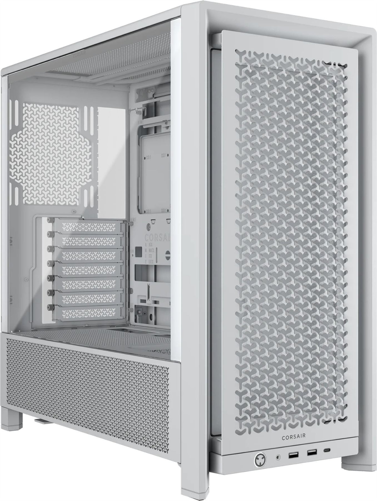 Corsair FRAME 4000D - ATX Mid Tower Case in White