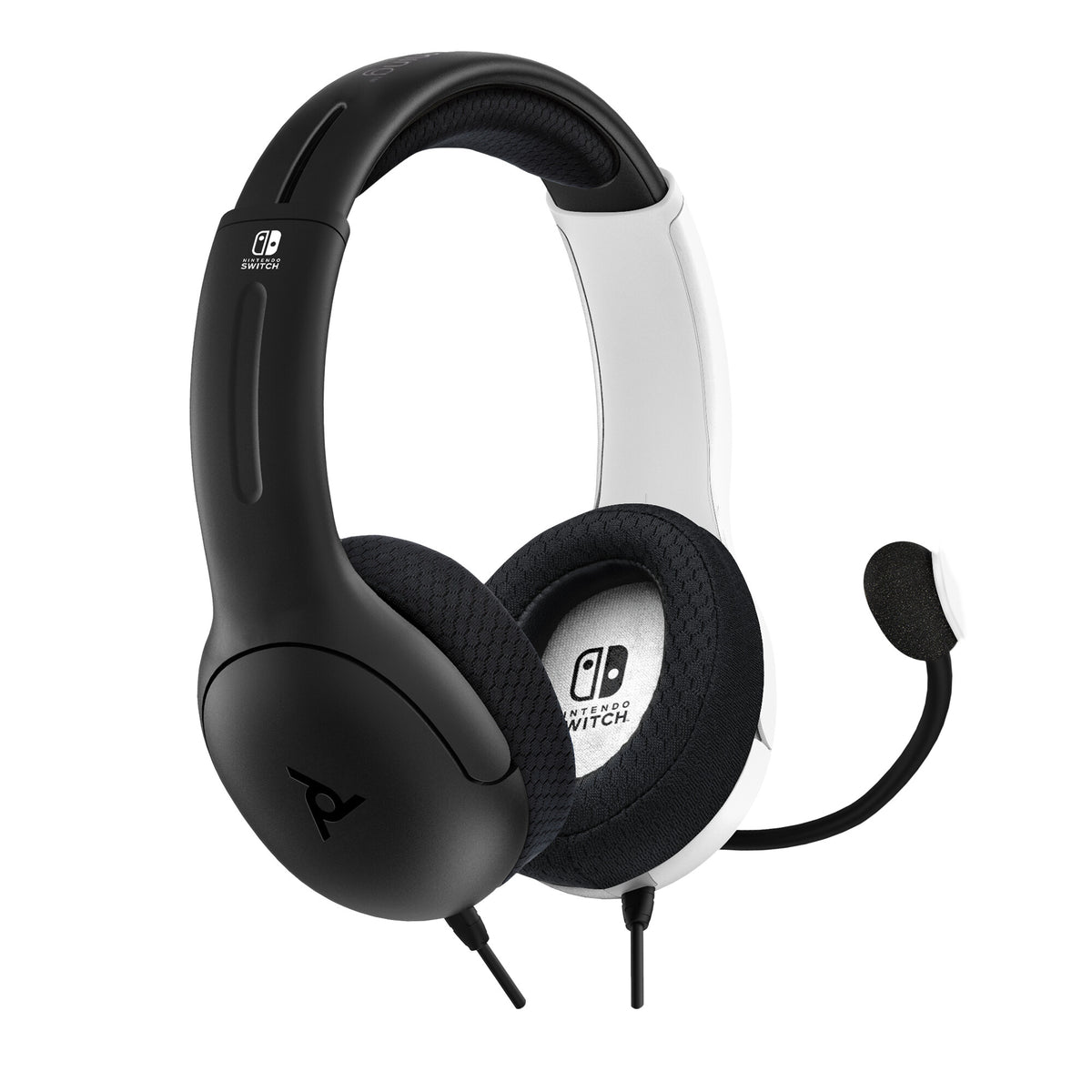 PDP LVL40 - AIRLITE Wired Gaming Headset in Black / White for Nintendo Switch