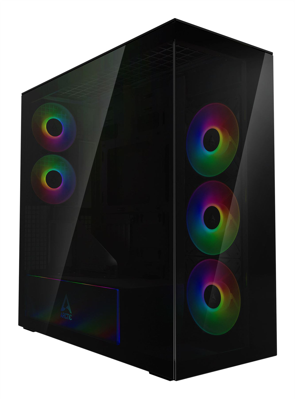 ARCTIC Xtender VG (Black) Premium E-ATX PC Case with Vertical GPU Mounting