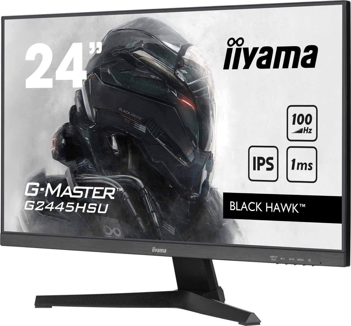 iiyama G-MASTER G2445HSU-B1 - 61 cm (24") - 1920 x 1080 pixels FHD LED Monitor