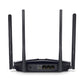 Mercusys AX3000 - Gigabit Ethernet Dual-band (2.4 GHz / 5 GHz) Wi-Fi 6 wireless router in Black