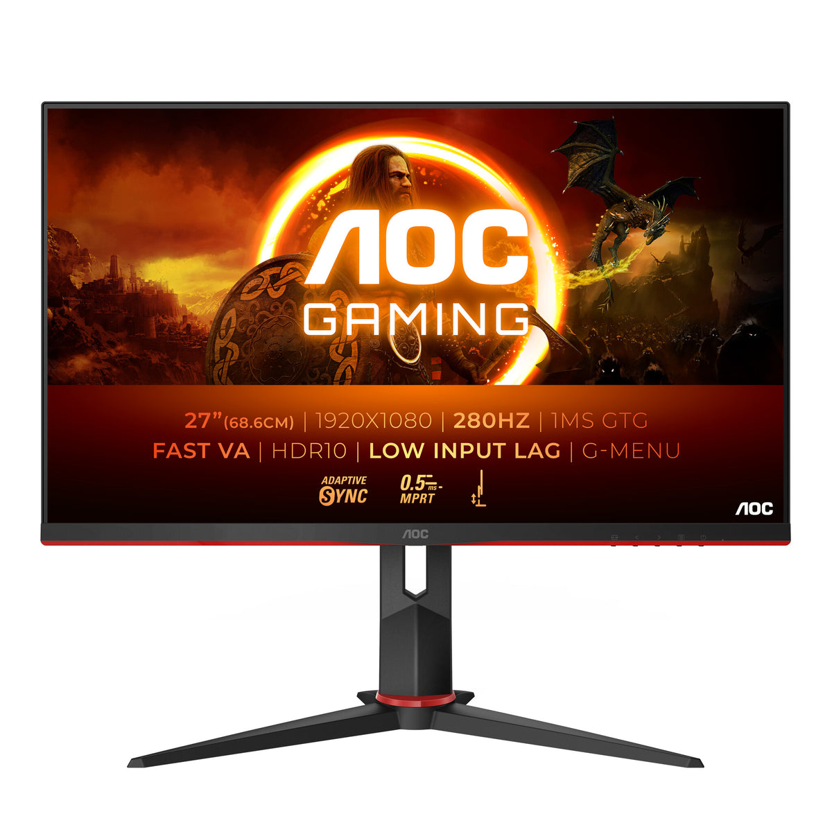 AOC G2 27G2ZN3 - 68.6 cm (27") - 1920 x 1080 pixels Full HD LCD Monitor