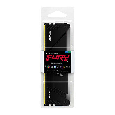 Kingston Technology FURY Beast RGB - 8 GB 1 x 8 GB 3733MT/s DDR4 memory module