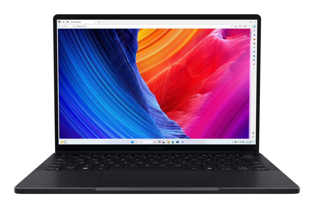 ASUS ProArt PX13 Hybrid (2-in-1) - 33.8 cm (13.3&quot;) - Touchscreen - AMD Ryzen AI 9 HX 370 - 32 GB LPDDR5x-SDRAM - 1 TB SSD - NVIDIA GeForce RTX 4060 - Wi-Fi 7 - Windows 11 Home - Black