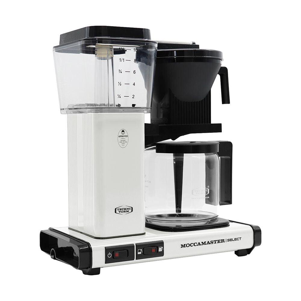 Moccamaster KBG Select - 1.25 Litre Fully-auto Drip coffee maker in White