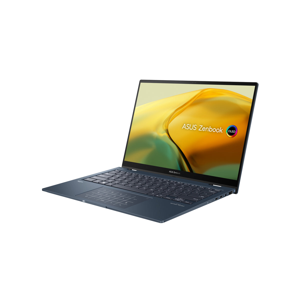 ASUS Zenbook 14 Flip OLED Hybrid (2-in-1) - 35.6 cm (14") - Touchscreen - Intel® Core™ i7-1360P - 16 GB LPDDR5-SDRAM - 1 TB SSD - Wi-Fi 6E - Windows 11 Home - Blue