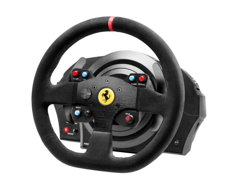 Thrustmaster T300 Ferrari "Alcantara Edition" - USB Wired Steering wheel + Pedals for PC / PS4 / PS3
