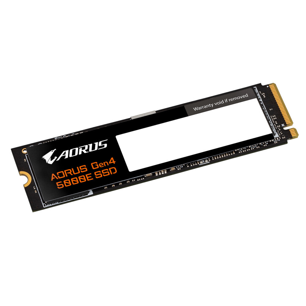 Gigabyte AORUS Gen4 5000E - PCI Express 4.0 3D TLC NAND NVMe M.2 SSD - 1.02 TB