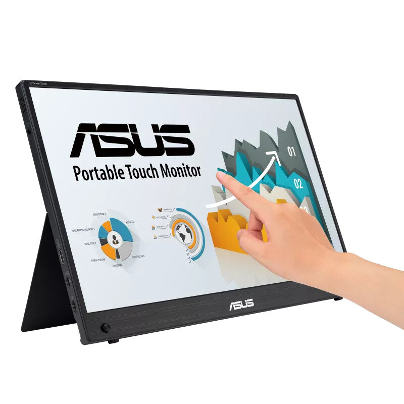 ASUS ZenScreen MB16AMTR - 39.6 cm (15.6") - 1920 x 1080 pixels FHD LCD Touchscreen Monitor