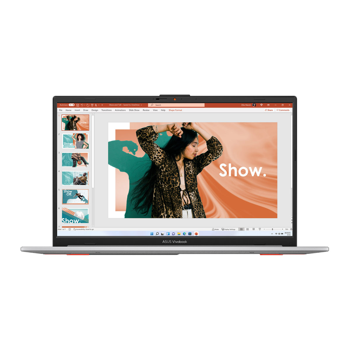 ASUS Vivobook Go 15 Laptop - 39.6 cm (15.6&quot;) - AMD Ryzen™ 5 7520U - 16 GB LPDDR5-SDRAM - 512 GB SSD - Wi-Fi 6E - Windows 11 Home - Silver