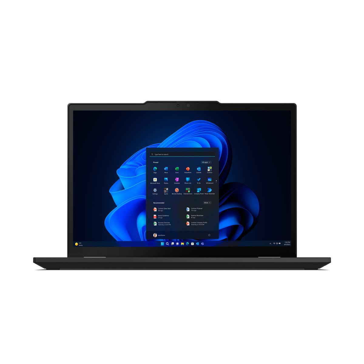 Lenovo ThinkPad X13 Hybrid (2-in-1) - 33.8 cm (13.3") - Touchscreen - Intel Core Ultra 5 125U - 16 GB LPDDR5x-SDRAM - 512 GB SSD - Wi-Fi 6E (802.11ax) - Windows 11 Pro - Black