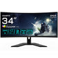 GIGABYTE G34WQCP - 86.4 cm (34") - 3440 x 1440 pixels UltraWide QHD LED Monitor