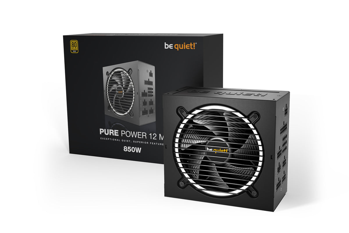 be quiet! Pure Power 12 M - 850W 80+ Gold Fully Modular Power Supply Units