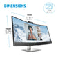 HP E34M G4 - 86.4 cm (34") - 3440 x 1440 pixels Wide Quad HD Monitor