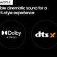 Samsung HW-Q600C - Bluetooth Cinematic Soundbar with Dolby Atmos, DTS:X & Wireless Subwoofer in Black