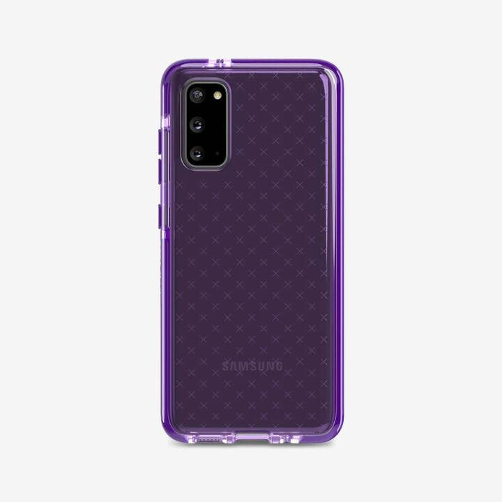 Tech21 Evo Check mobile phone case for Galaxy S20 in Violet