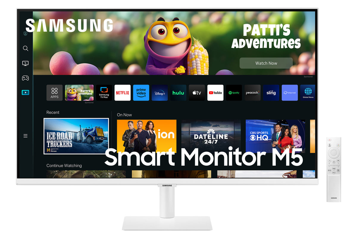 Samsung Smart Monitor M5 - 68.6 cm (27") - 1920 x 1080 pixels Full HD LED Monitor