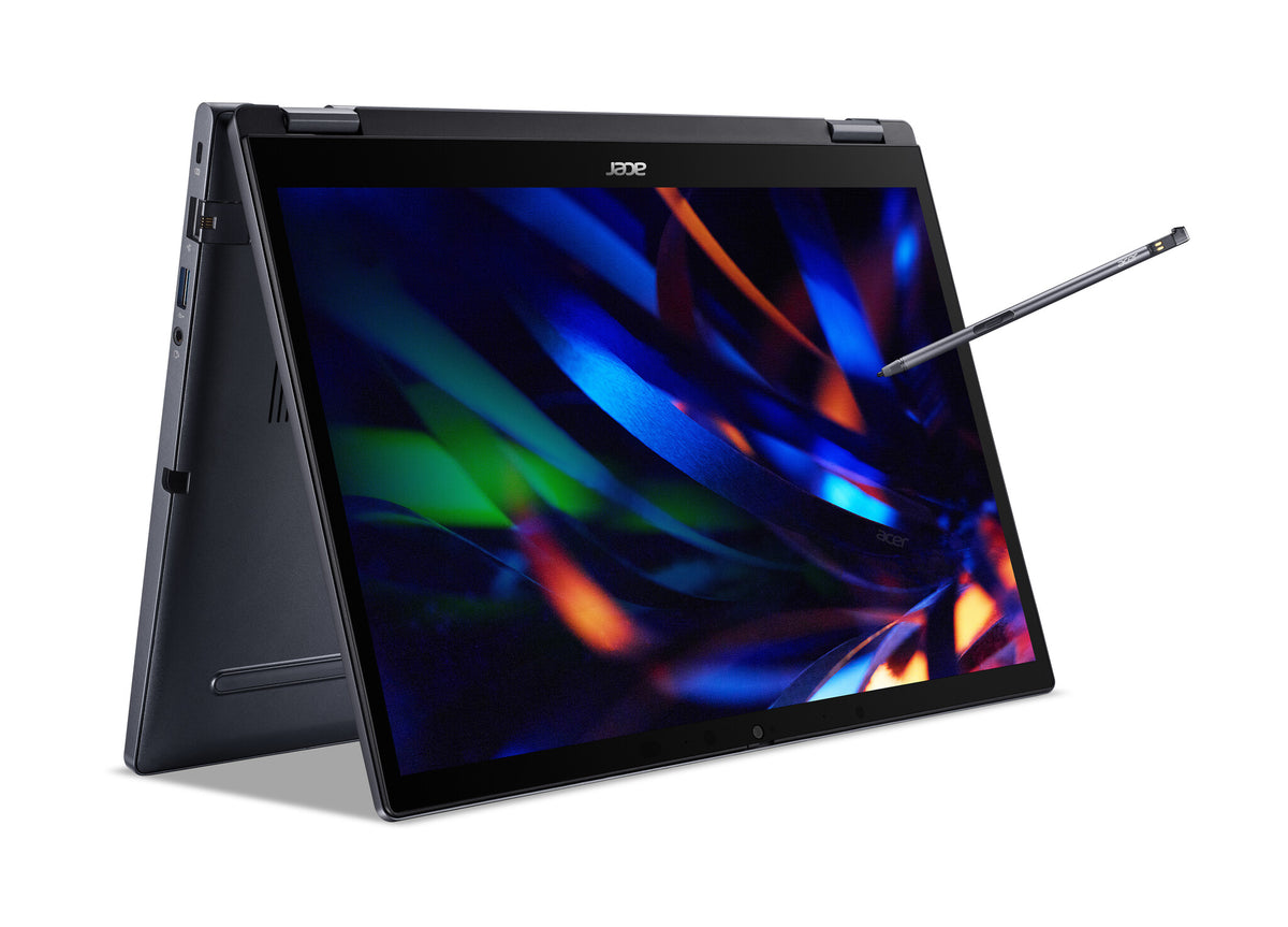 Acer TravelMate Spin P4 Hybrid (2-in-1) - 35.6 cm (14") - Touchscreen - Intel® Core™ i5-1335U - 8 GB DDR4-SDRAM - 512 GB SSD - Wi-Fi 6E - Windows 11 Pro - Blue