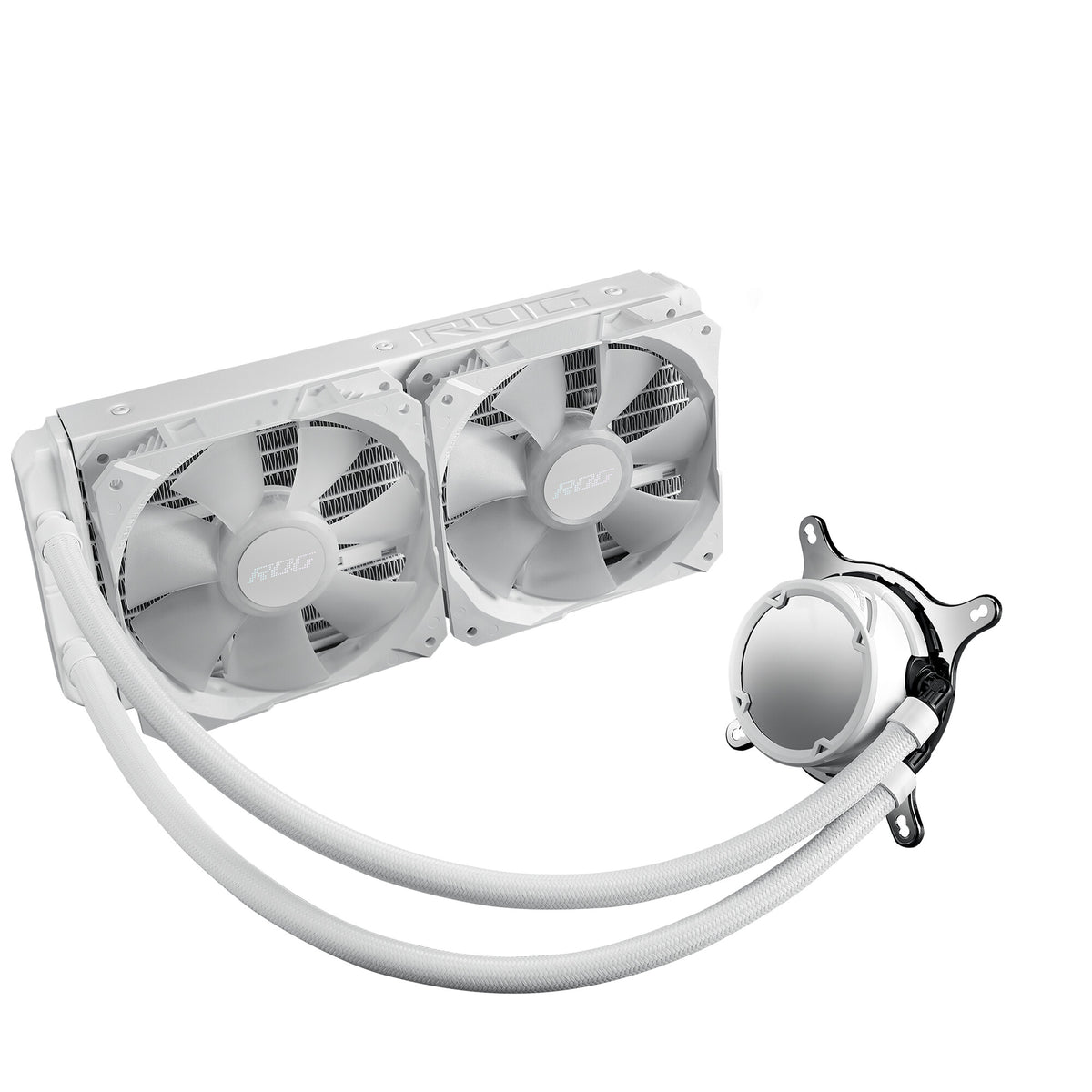 ASUS ROG STRIX LC II 240 ARGB "White Edition" - All-in-one Liquid Processor Cooler in White - 240mm