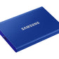 Samsung Portable SSD T7 in Blue - 500 GB
