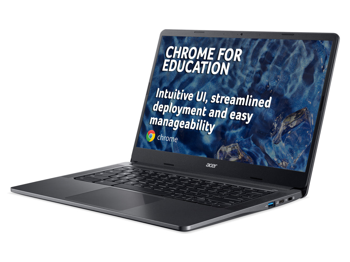 Acer Chromebook 314 - 35.6 cm (14&quot;) - Intel® Celeron® N5100 - 4 GB LPDDR4x-SDRAM -  64 GB SSD - Wi-Fi 6 - ChromeOS - Grey