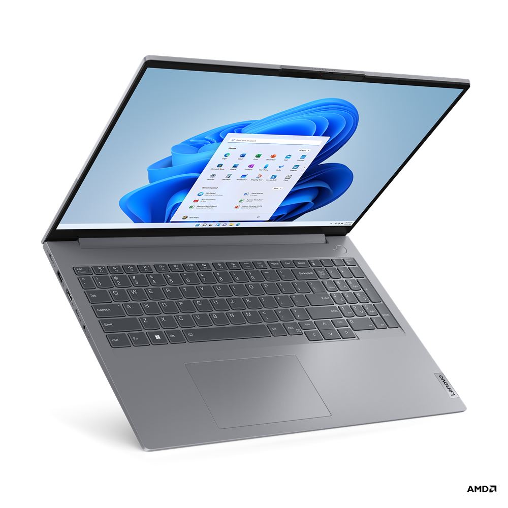 Lenovo ThinkBook 16 G6 ABP Laptop 40.6 cm (16&quot;) WUXGA AMD Ryzen™ 7 7730U 16 GB DDR4-SDRAM 512 GB SSD Wi-Fi 6 (802.11ax) Windows 11 Pro Grey