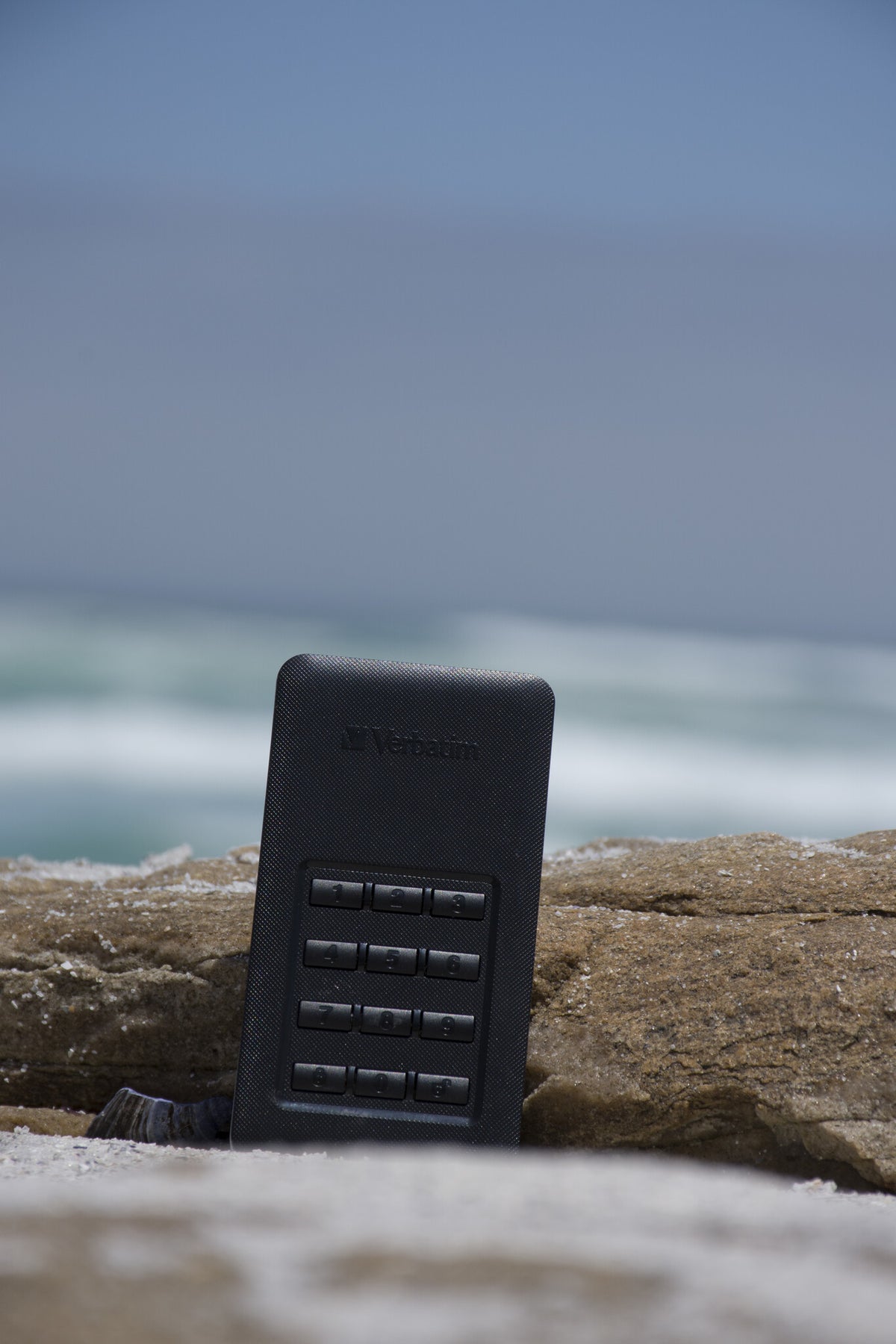 Verbatim Store 'n' Go Portable SSD with Keypad Access in Black / Silver - 256 GB