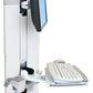 Ergotron StyleView Vertical Lift, Patient Room 61 cm (24") White Wall