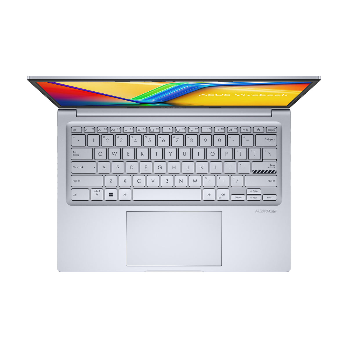 ASUS VivoBook 14X Laptop - 35.6 cm (14&quot;) - Intel® Core™ i5-12450H - 16 GB DDR4-SDRAM - 512 GB SSD - NVIDIA GeForce RTX 2050 - Wi-Fi 6E - Windows 11 Home - Silver