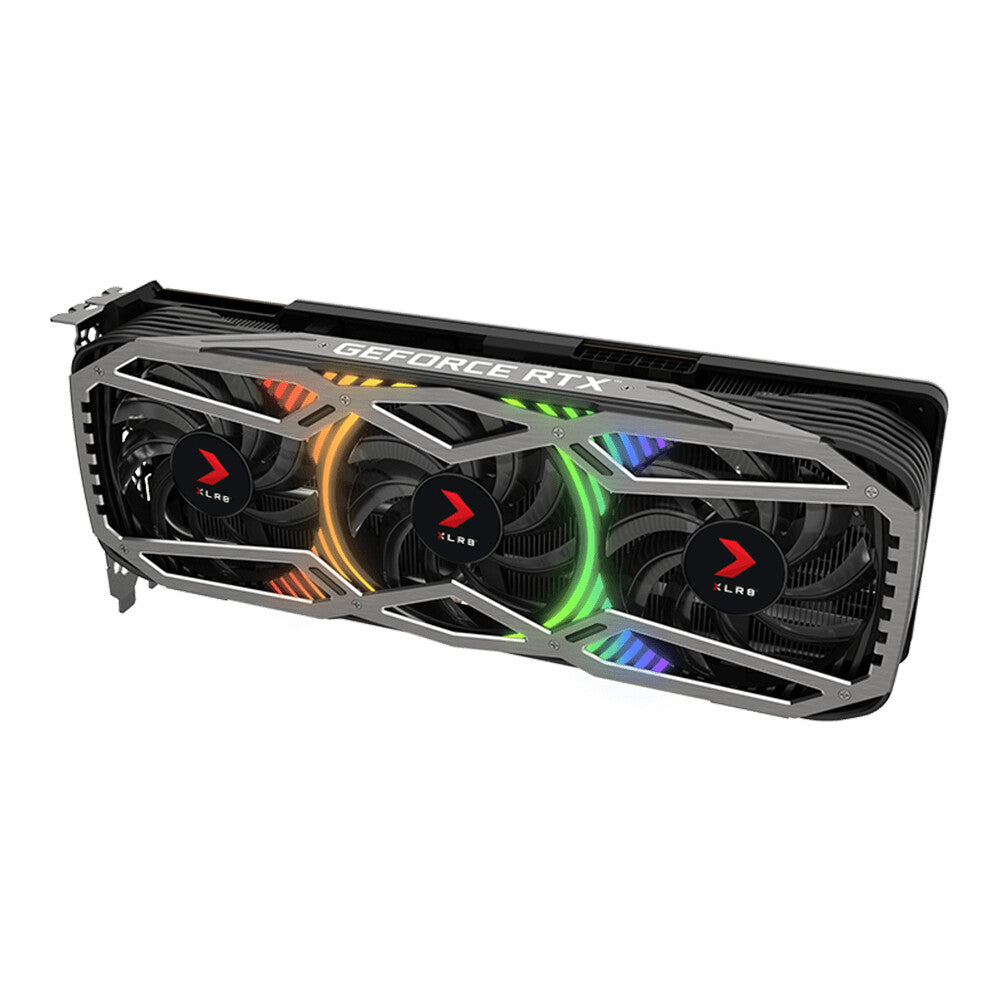 PNY GAMING Revel Epic-X RGB Triple Fan LHR - NVIDIA 10 GB GDDR6X GeForce RTX 3080 graphics card