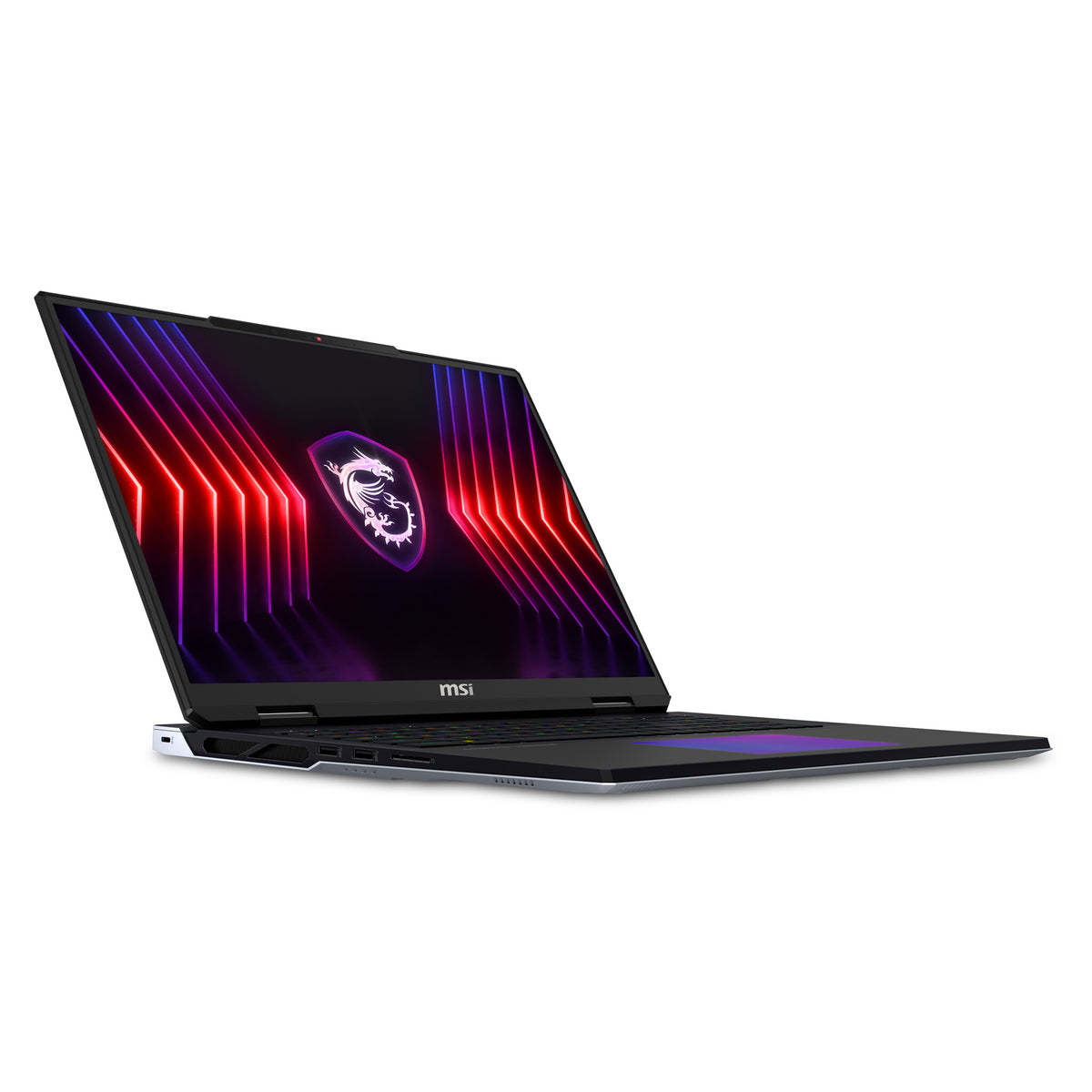 MSI Titan 18 HX A14VIG-051UK Laptop - 45.7 cm (18") - Intel® Core™ i9-14900HX - 32 GB DDR5-SDRAM - 2 TB SSD - NVIDIA GeForce RTX 4090 - Wi-Fi 7 - Windows 11 Pro - Black