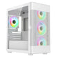 VIDA Zephyr - MicroATX Mid Tower Case in White