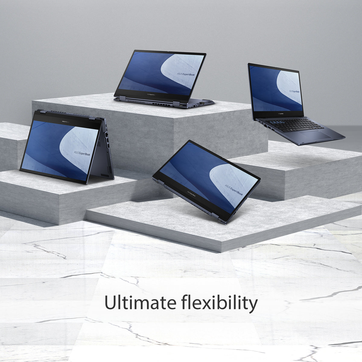 ASUS ExpertBook Hybrid (2-in-1) - 35.6 cm (14") - Touchscreen - Intel® Core™ i7-1360P - 16 GB DDR5-SDRAM - 512 GB SSD - Wi-Fi 6E - Windows 11 Pro - Black