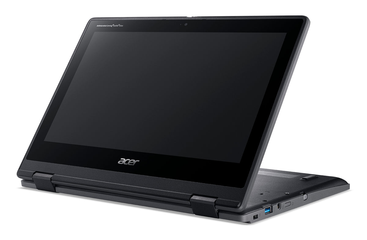 Acer TravelMate Spin B3 Hybrid (2-in-1) - 29.5 cm (11.6") - Touchscreen - Intel® Celeron® N6000 - 8 GB DDR4-SDRAM - 256 GB SSD - Wi-Fi 6 - Windows 11 Pro - Black